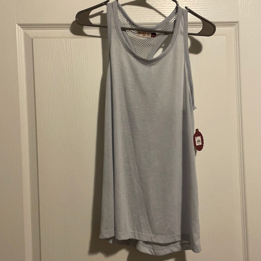 So - Mesh Racerback tank top